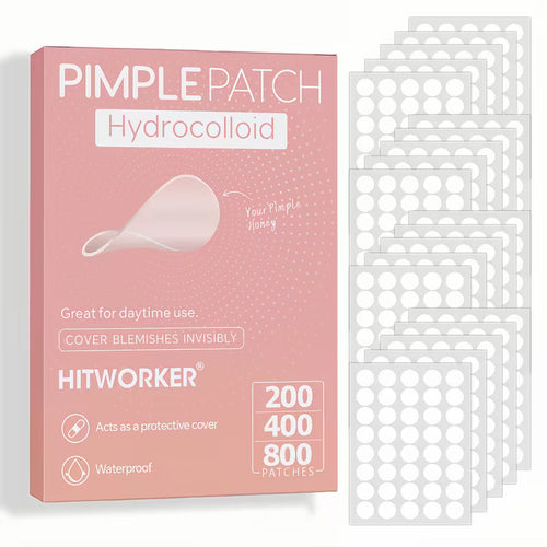 HITWORKER Pimple Patch Hydrocolloid box with patch sheets