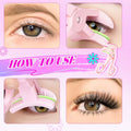 Eyelash curler tool for DIY lash application