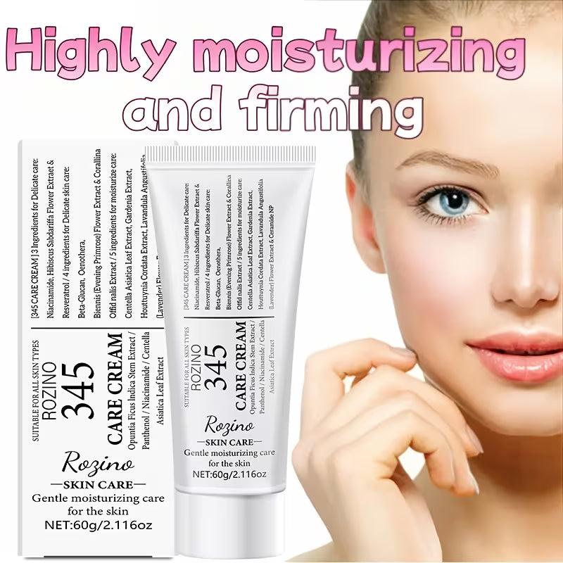 Rozino 345 Intensive Moisturizing & Firming Face Cream – 2pcs
