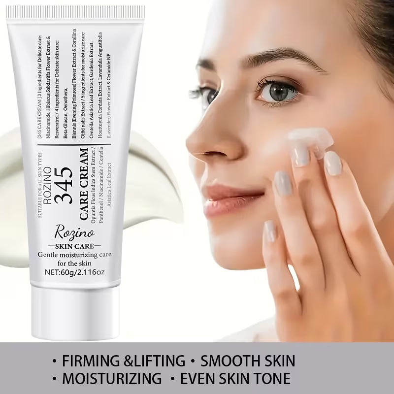 Rozino 345 Intensive Moisturizing & Firming Face Cream – 2pcs